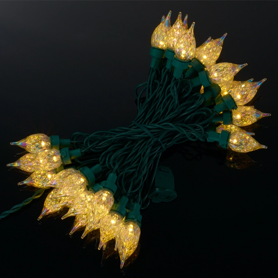 Bulk Customizable C6 LED Christmas String Lights - Multi-Color Options for Commercial Projects (6) Bulk Customizable C6 LED Christmas String Lights - Multi-Color Options for Commercial Projects (6)