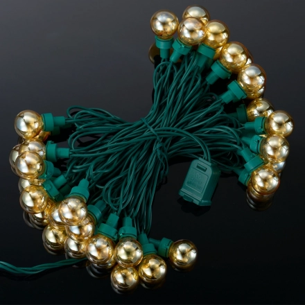 Custom 25/35/50CT G25 LED Globe String Lights with Green Wire - Versatile Patio Lights with Transparent Paint Finish Custom 25/35/50CT G25 LED Globe String Lights with Green Wire - Versatile Patio Lights with Transparent Paint Finish