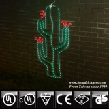 Custom Crafted 3-Foot Incandescent Cactus Rope Light - Durable Outdoor Desert-Themed Decor from Trusted Manufacturer (2)