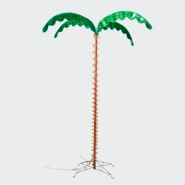 Customizable 7FT Lush Incandescent Palm Tree Rope Light - Outdoor Tropical Ambiance by a Renowned Manufacturing Plant