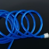 Blue LED Rope Lights - Commercial-Grade Exterior Rope Lighting, Heavy-Duty Outdoor Use, Perfect for Merry Christmas Illumination (4)