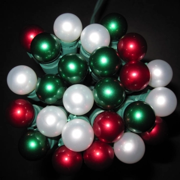 Customizable UL Certified G15 Globe String Lights - Multi-Color LED Bulbs for Festive Decor, Available in 35/50/70 Count