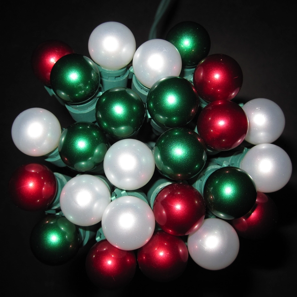 Customizable UL Certified G15 Globe String Lights - Multi-Color LED Bulbs for Festive Decor, Available in 35/50/70 Count Customizable UL Certified G15 Globe String Lights - Multi-Color LED Bulbs for Festive Decor, Available in 35/50/70 Count