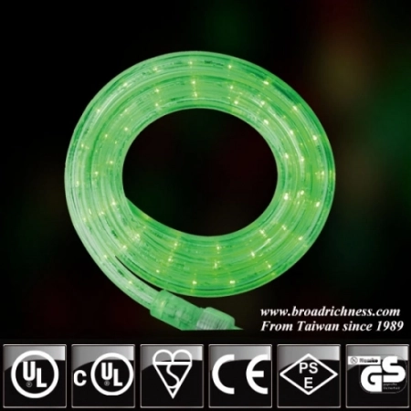 Green LED Rope Lights: The Go-To for Festive Illumination