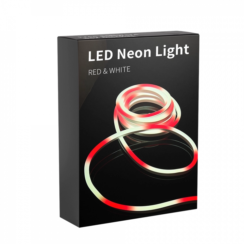 Wholesale Customizable Red & White LED Neon Rope Light Kit SMD5050 - 84 LEDs/m AC110V-120V for DIY Projects and Contractors (3)