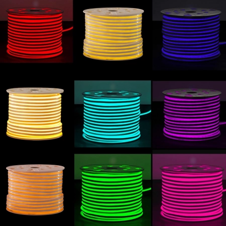 Wholesale 15x25MM RGB LED Neon Flex Light F5 - High Brightness Indoor/Outdoor Decorative Rope Lighting for Commercial Projects & Custom Installations