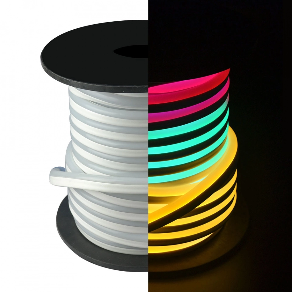 Wholesale 15x25MM RGB LED Neon Flex Light F5 - High Brightness Indoor/Outdoor Decorative Rope Lighting for Commercial Projects & Custom Installations (4)