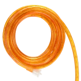 Outdoor Incandescent Rope Lights - Vibrant Orange Rope Lighting for Festive Christmas Tree Ambiance - Durable 3/8" Rope Light (2) Outdoor Incandescent Rope Lights - Vibrant Orange Rope Lighting for Festive Christmas Tree Ambiance - Durable 3/8" Rope Light (2)