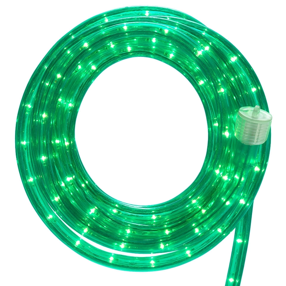 Indoor LED Rope Lights - Lush Green Christmas Rope Lighting, 3/8" 120V - Durable, Waterproof for Pool and Holiday Decor Indoor LED Rope Lights - Lush Green Christmas Rope Lighting, 3/8" 120V - Durable, Waterproof for Pool and Holiday Decor