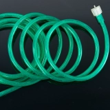Indoor LED Rope Lights - Lush Green Christmas Rope Lighting, 3/8" 120V - Durable, Waterproof for Pool and Holiday Decor (4)