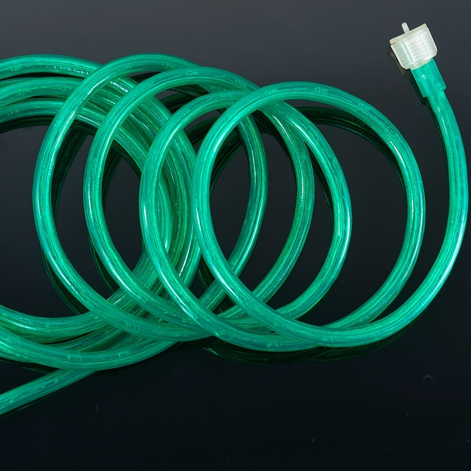 Indoor LED Rope Lights - Lush Green Christmas Rope Lighting, 3/8" 120V - Durable, Waterproof for Pool and Holiday Decor (4) Indoor LED Rope Lights - Lush Green Christmas Rope Lighting, 3/8" 120V - Durable, Waterproof for Pool and Holiday Decor (4)