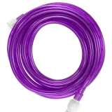 Premium Purple LED Rope Light - 120V, 2700K Warm Glow, 3/8" 2-Wire Design for Versatile Indoor/Outdoor Lighting (2)