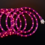 Premium Purple LED Rope Light - 120V, 2700K Warm Glow, 3/8" 2-Wire Design for Versatile Indoor/Outdoor Lighting (3) Premium Purple LED Rope Light - 120V, 2700K Warm Glow, 3/8" 2-Wire Design for Versatile Indoor/Outdoor Lighting (3)