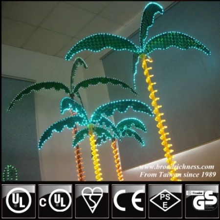 The Tropical Twilight: Our 4.5ft Palm Tree Lighting Fixture